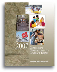 Commercial General Liability Coverage Forms - 2007