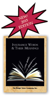 Insurance Words & Their Meanings