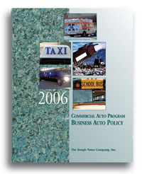 Commercial Auto Program - Business Auto Policy - 2006